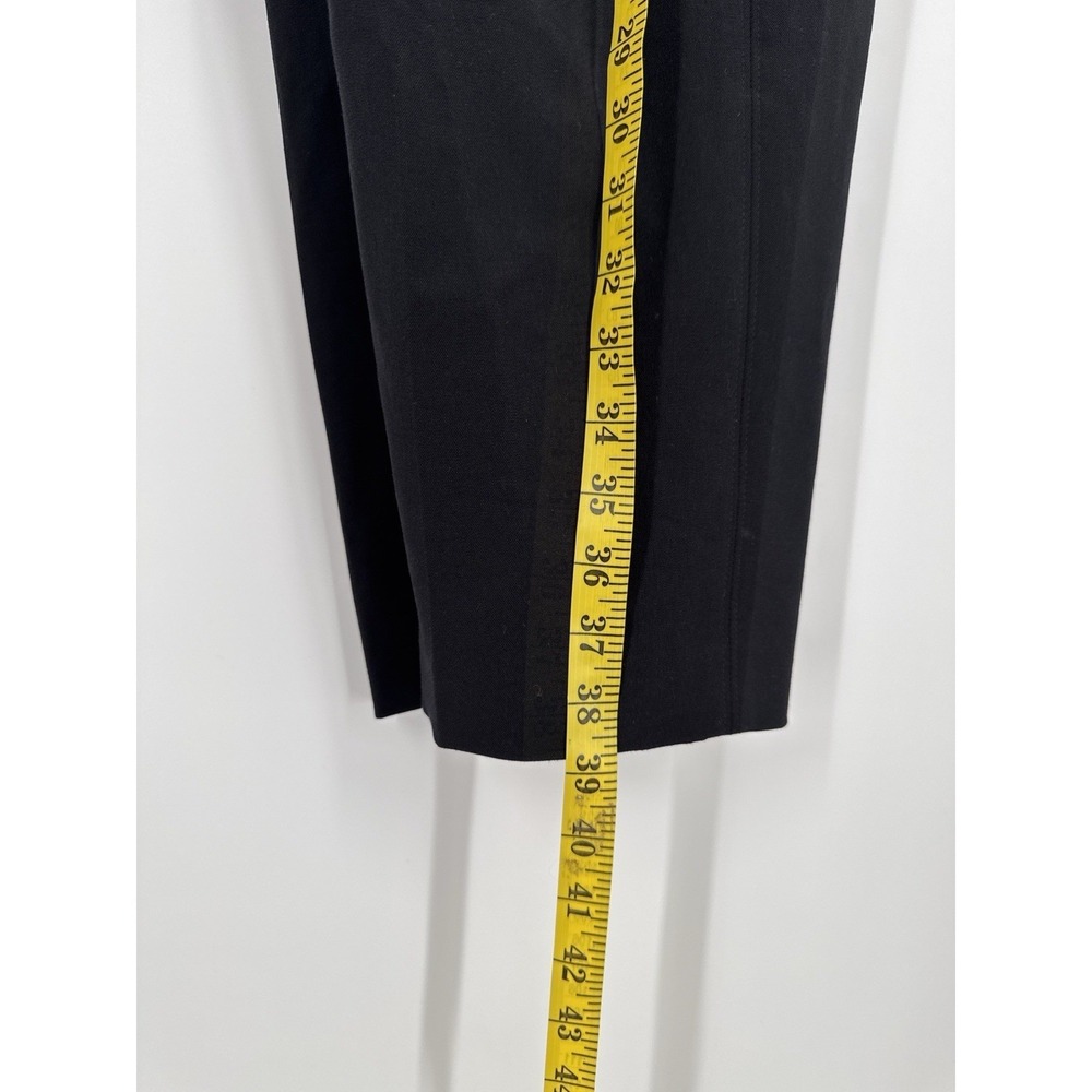 Chico's 4S Black Bi-Stretch Straight Leg Career‎ Pants Short NWT - Picture 4 of 13